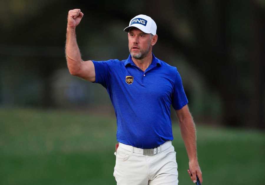 Lee Westwood has two-shot lead at Players Championship as he tunes up for ’round two’ with Bryson DeChambeau on Sunday